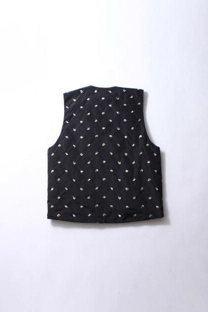All-Over Embroidered Vest