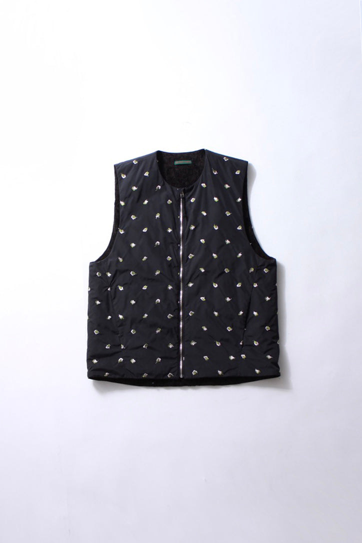 All-Over Embroidered Vest