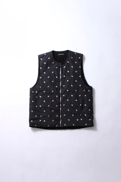 All-Over Embroidered Vest