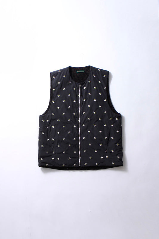 All-Over Embroidered Vest