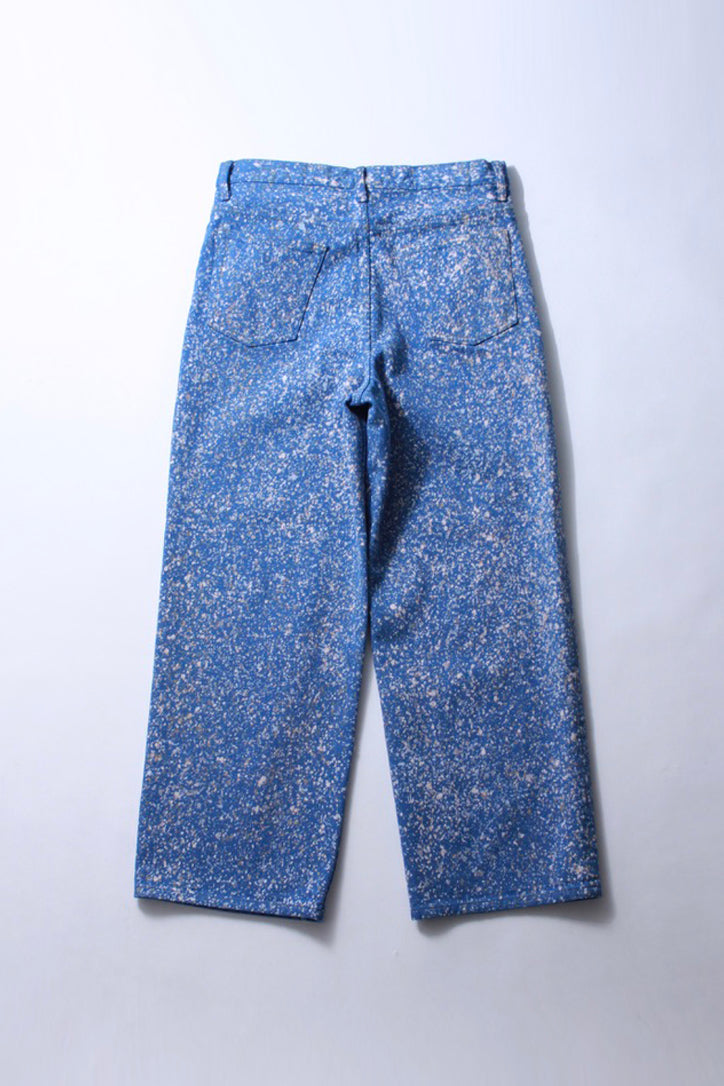 Flower Splashed Regular Jeans
