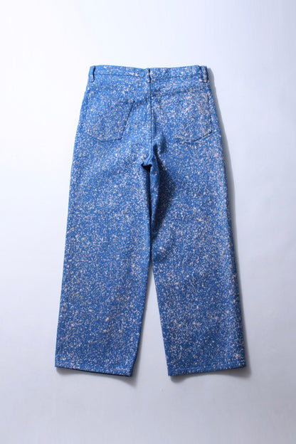 Flower Splashed Regular Jeans