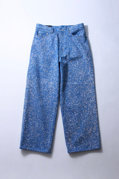 Flower Splashed Regular Jeans