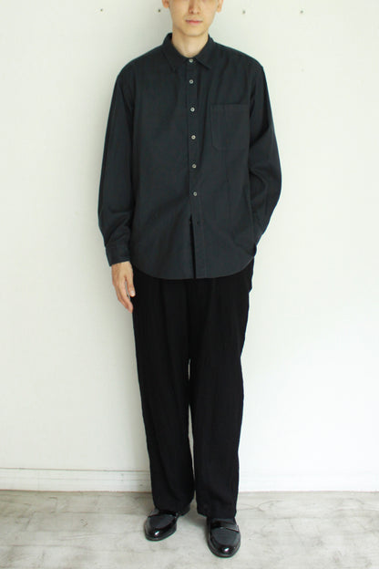 Garment Dyed Dad Shirts "COTTONxCASHMERE"