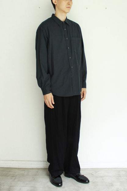 Garment Dyed Dad Shirts "COTTONxCASHMERE"