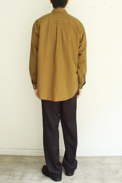 Garment Dyed Dad Shirts "COTTONxSILK"