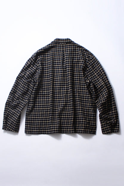 Short Lapel Shirt "COTTON FLANNEL"