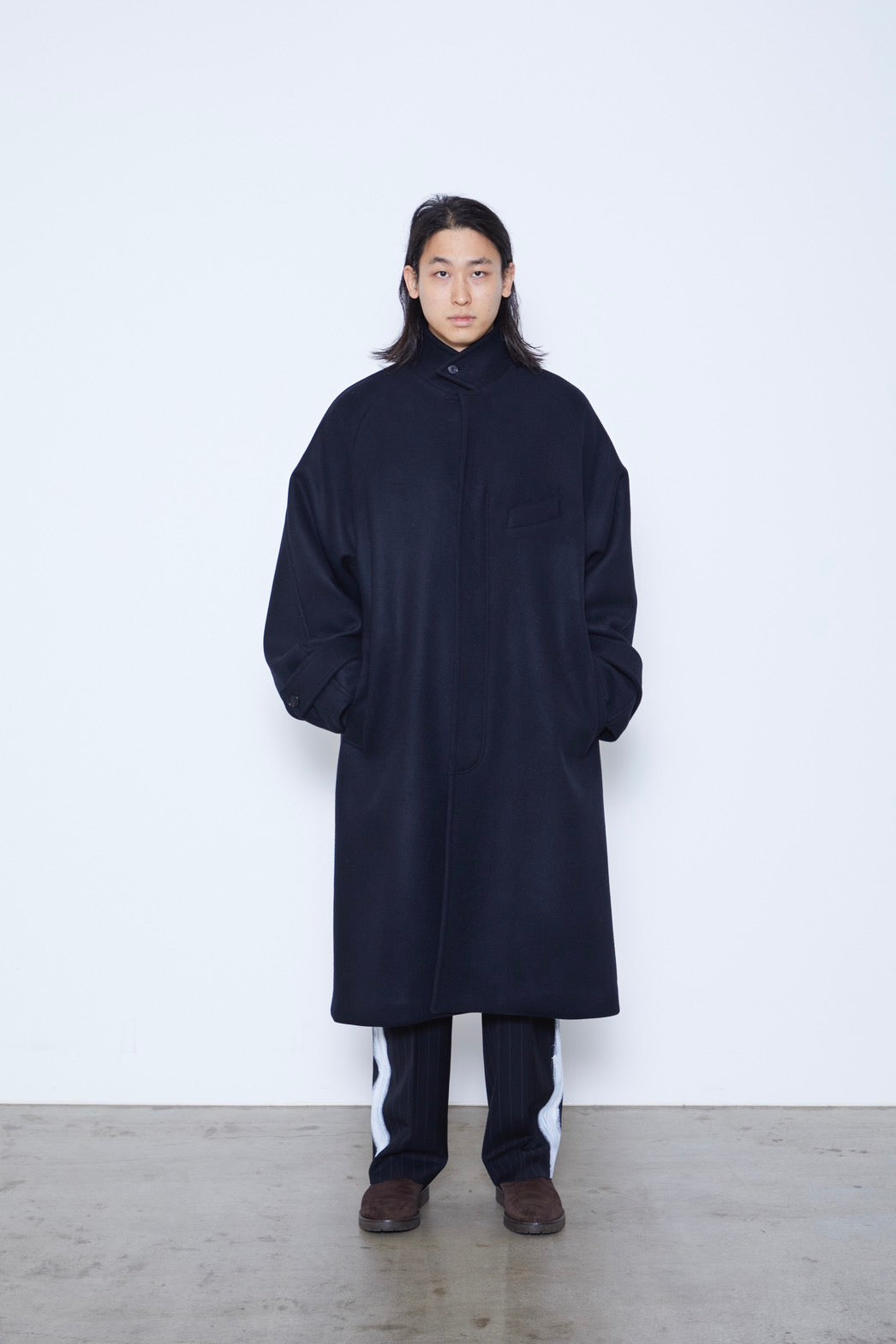 Baggy Sleeve Long Coat – soe online