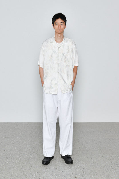 Leaf Patterned H/S Shirts