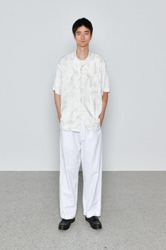 Leaf Patterned H/S Shirts