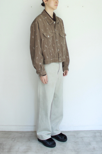 All-Over Embroidered 3rd Jacket