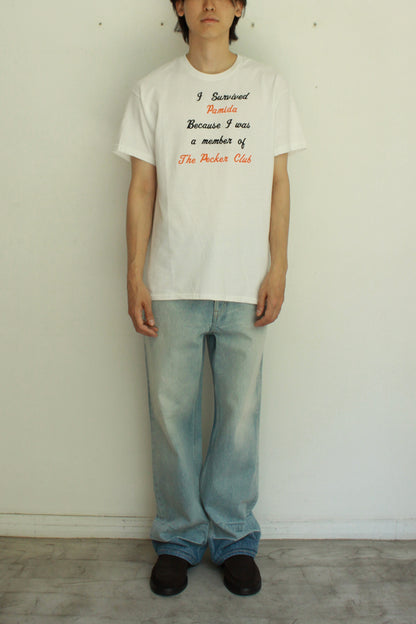 Regular T Shirt "Flocked Print"