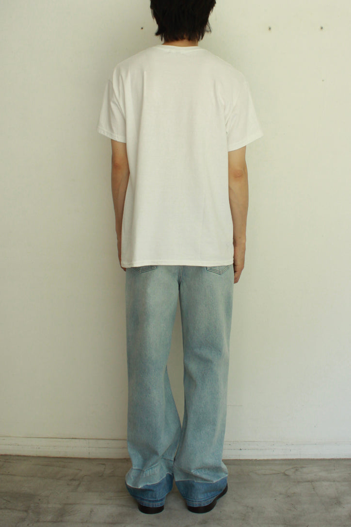 Regular T Shirt "Flocked Print"