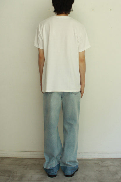 Regular T Shirt "Flocked Print"