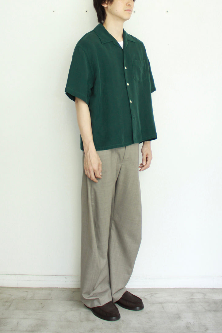 Garment Dyed H/S Opencollar Shirt