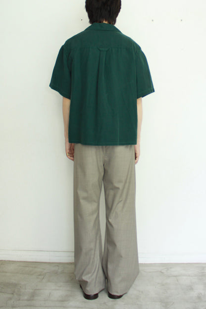 Garment Dyed H/S Opencollar Shirt